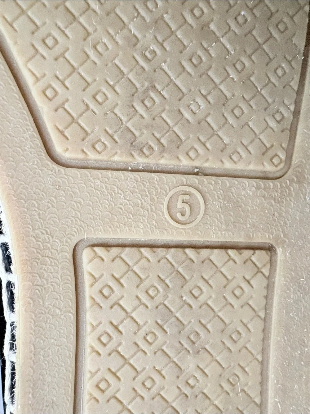 Tory Burch Benton Black Leather Espadrille Slip-Ons with Logo Medallion Size 5
